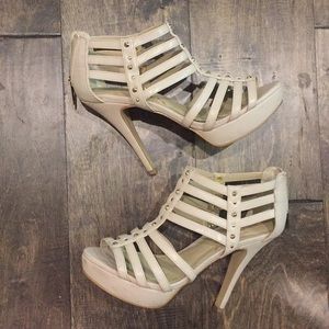 ALDO Cream heels